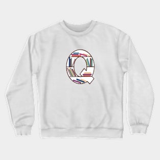 Q Bookcase Crewneck Sweatshirt